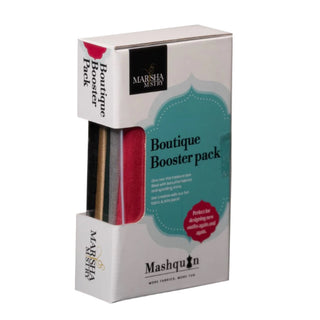 Mashquin booster box with fabric inside 