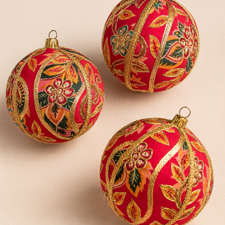 Avan Bauble styled for elegant home or event décor, sustainable handmade piece.