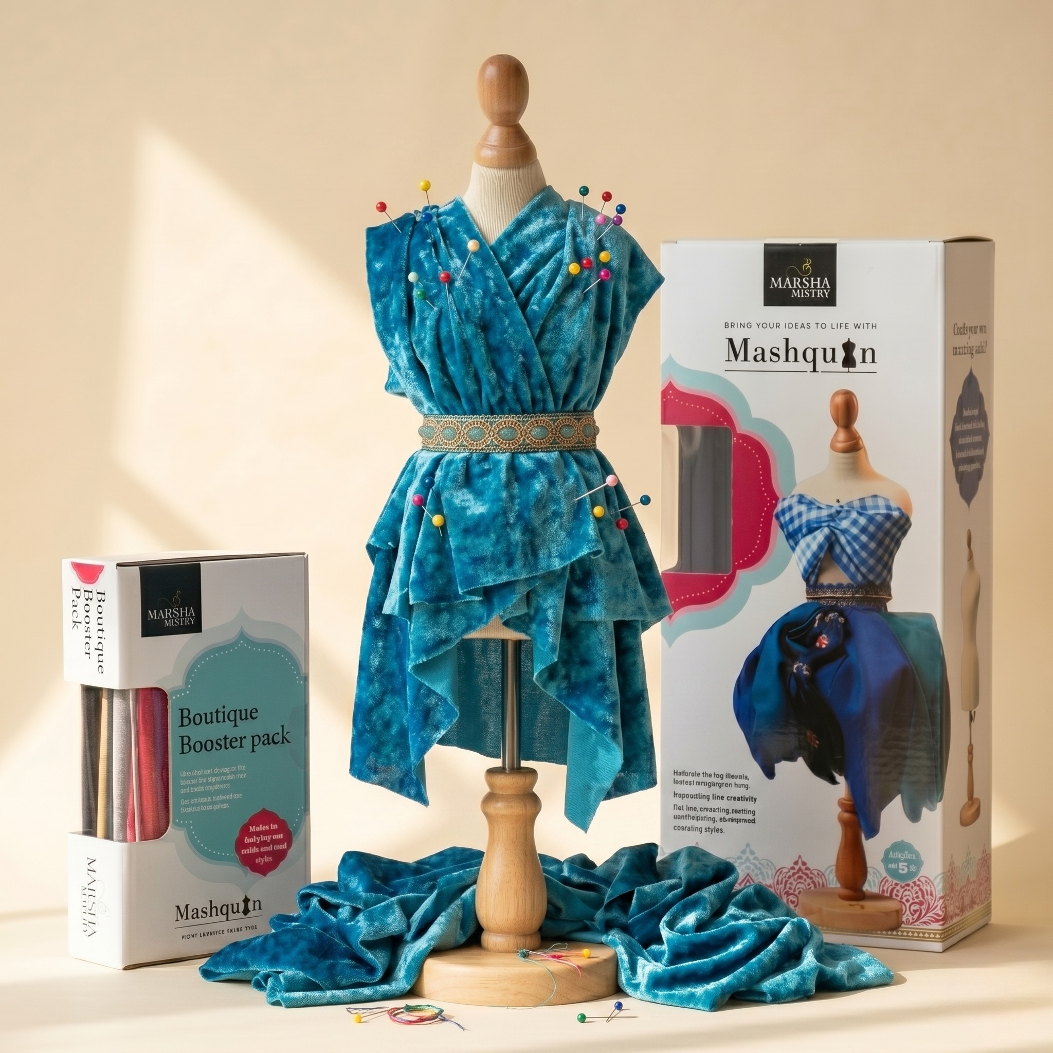 Mashquin | Reusable Fashion Design Kit for Kids (Ages 5+) Mashquin | Reusable Fashion Design Kit for Kids (Ages 5+)